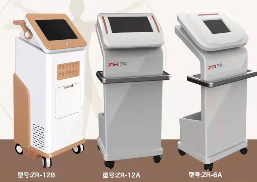 山东子润中频治疗仪ZR 6A、ZR~ 12A、ZR~ 12B。