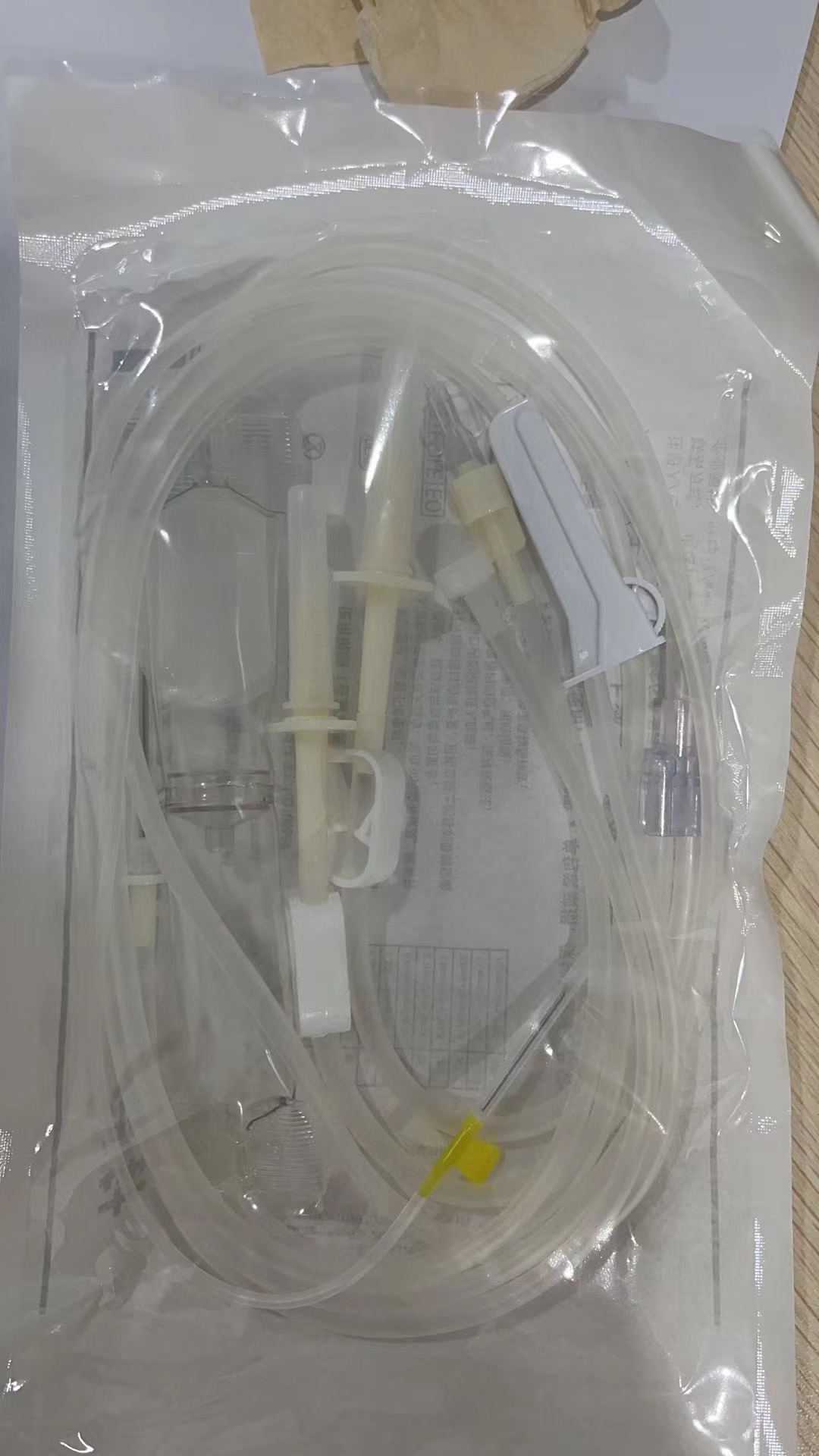 康德莱一次性使用输血器带针TS055